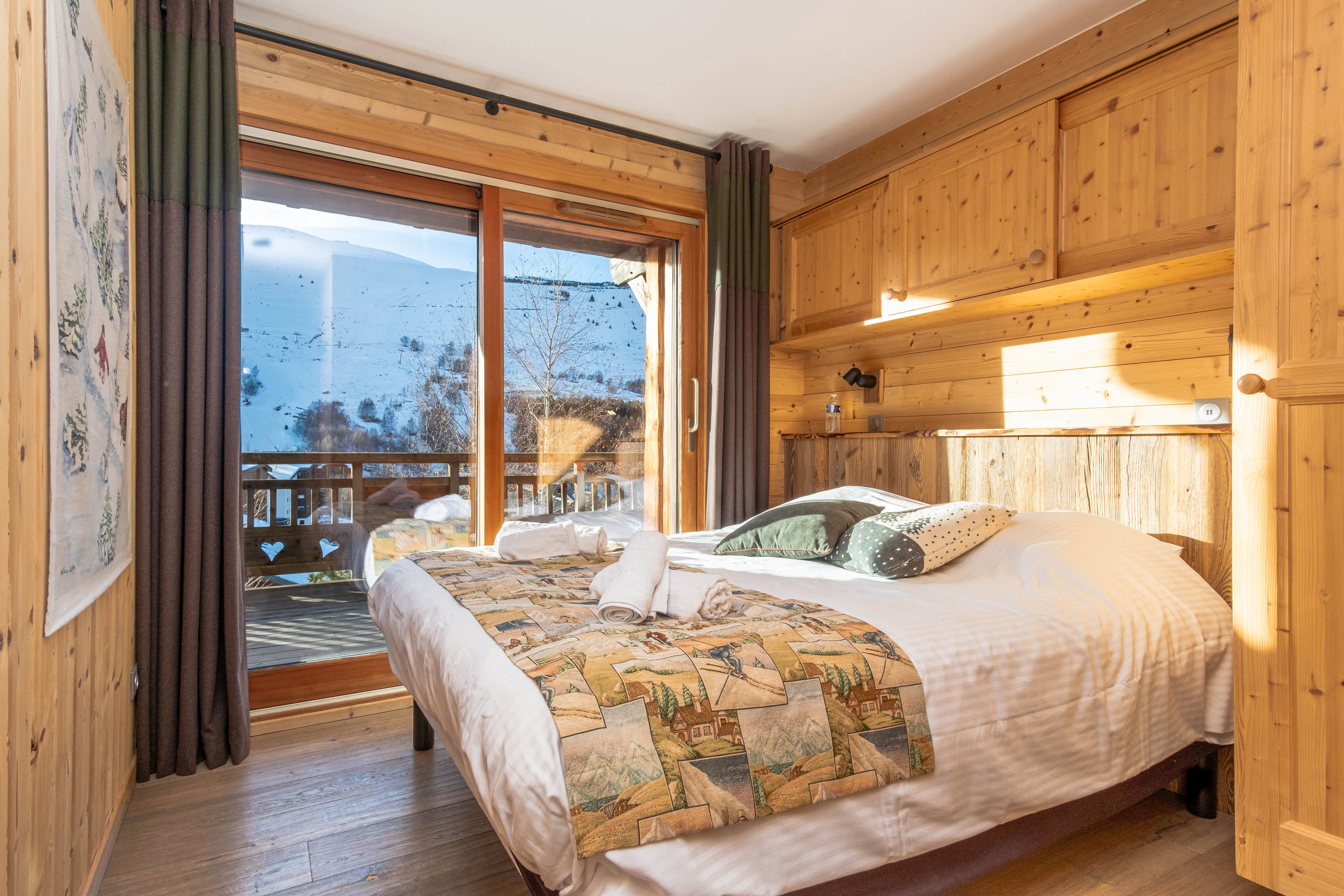 Chambre verte - Chalet Husky